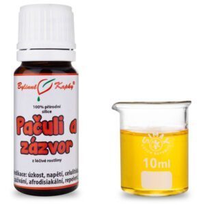 Obrázok produktu Pačuli – Zázvor 100 % prírodná silica 10 ml